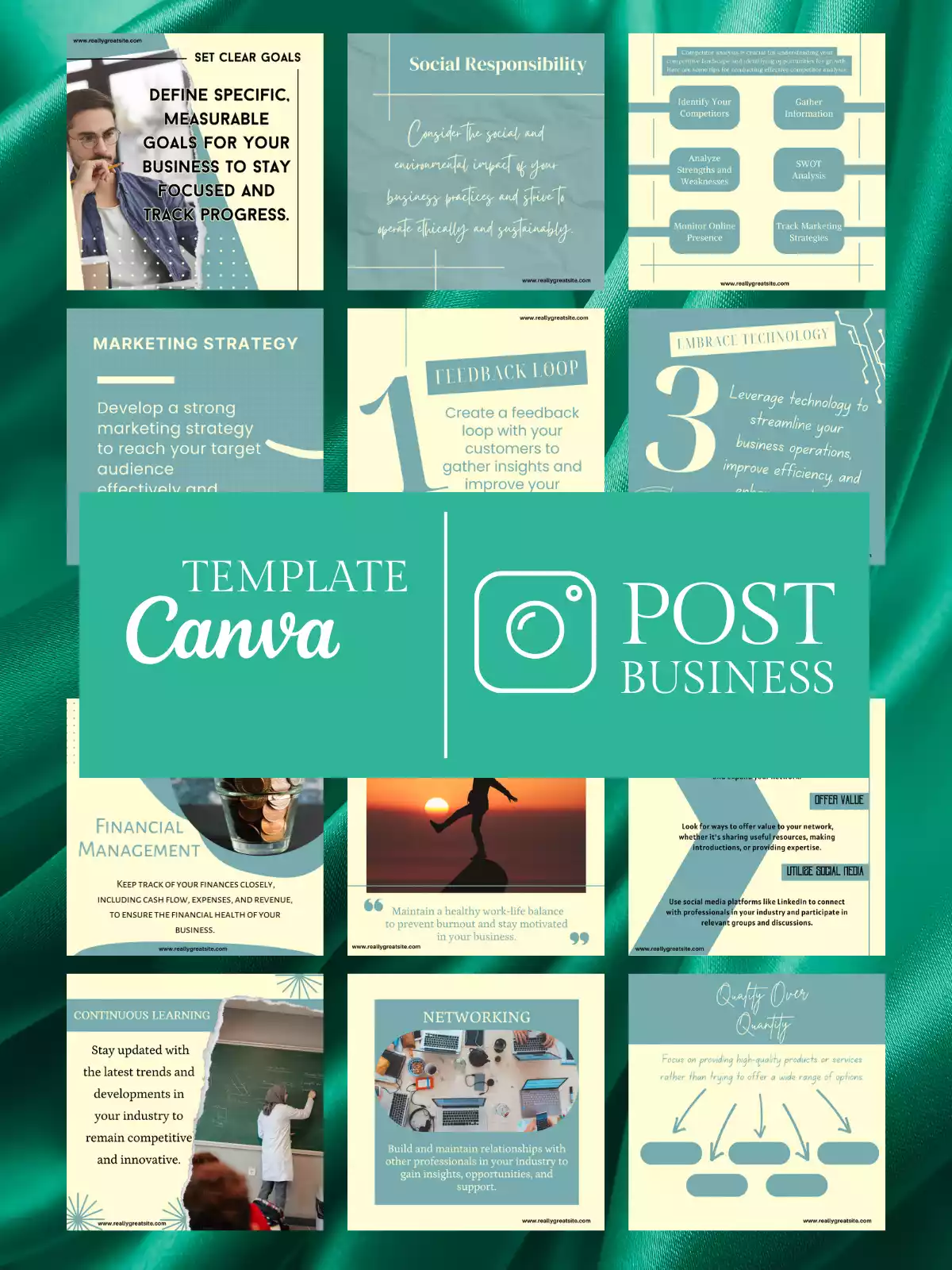 Business Canva Template