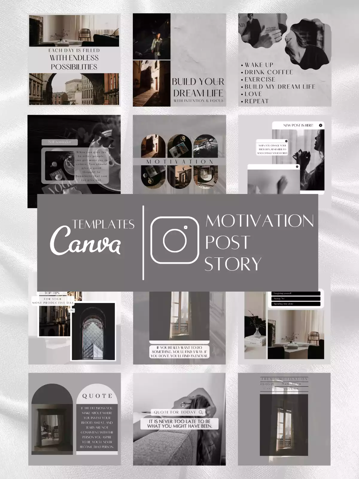 Motivation Canva Templates